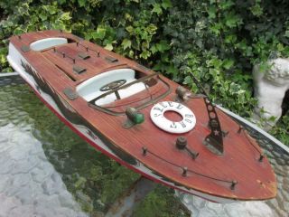 ITO/TMY 18 inch dragon boat Japan patina /nice paint 2