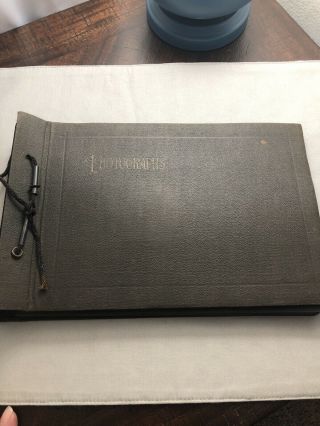 Early 1900’s Photo Album With Over 100 Photos 2