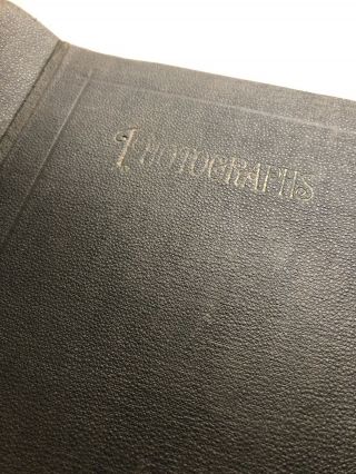 Early 1900’s Photo Album With Over 100 Photos 3