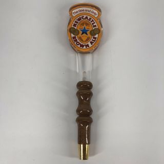 Newcastle Brown Ale Beer Tap Handle Vintage 12 Inches Tall The One And Only