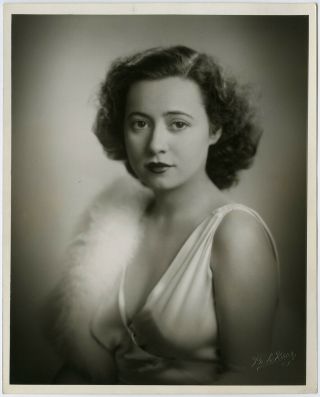 Peggy Fears 1934 A Divine Moment Broadway Theatre Glamour Photograph