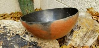 Ancient Sinagua Pottery Bowl Fire Clouds 1000 - 1300 Ad No Resto Anasazi Arizona
