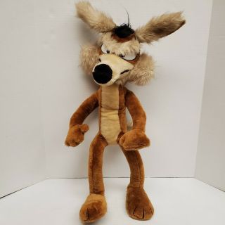Vintage 1971 30 " Wile E Coyote Mighty Star Wired Poseable Plush Warner Bros