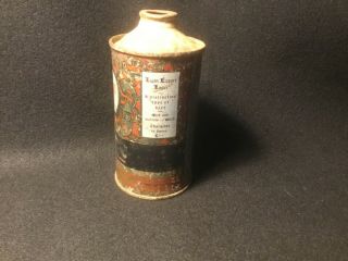 BOHEMIAN CLUB CONE TOP BEER CAN Light Export Lager N.  O.  4 alcohol,  Spokane WA 2