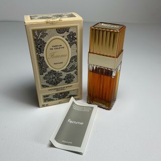Vintage Femme By Rochas Parfum De Toilette Spray Perfume 1.  7 Oz.  W/ Box 90 Full