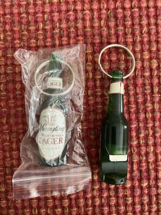 (2) Yuengling Lager Beer Keychain Bottle Openers 2