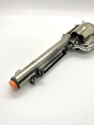 Mattel Shootin’ Shell 45 Cap Gun In 11 Inch Barrel To Handle 3