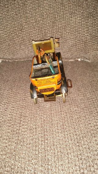 VINTAGE 1930S TIN WIND UP TOY MARX AMOS AND ANDY FRESH AIR TAXI CAB 3