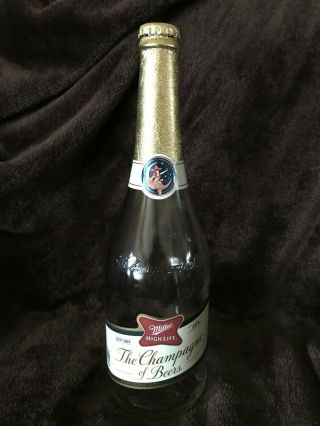 Miller High Life Champagne Of Beers Beer Bottle 2019 Edition Decoration