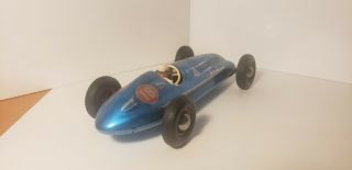 1950s tippco,  german tin litho friction 18 racer 2