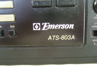 Emerson / Sangean ATS - 803A AM/FM shortwave radio VTG 2