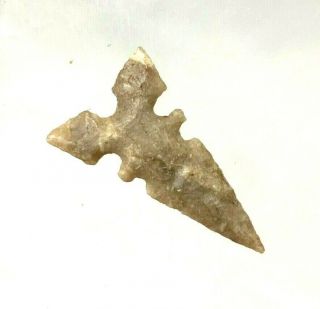 OUTSTANDING TOYAH POINT WEBB CO. ,  TEXAS AUTHENTIC ARROWHEAD INDIAN ARTIFACT B927 2