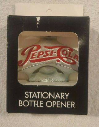 Vintage Pepsi Cola Starr Stationary Wall Mount Bottle Cap Opener