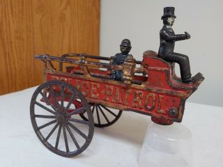 Vintage Toys Ives Wilkins Kenton,  Hubley Police Patrol,  Cast Iron