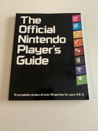 The Official Nintendo Players Guide - Vintage 1987 Nintendo Great Shape
