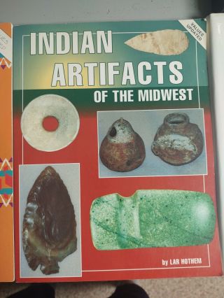 3 Native American Artifact Books 3