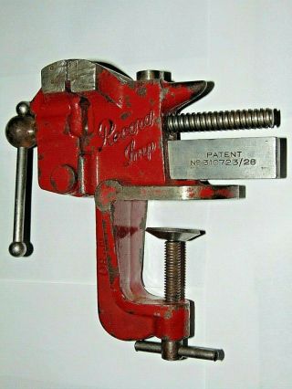 Vintage Record Imp No 80 Patent Auto Vice Gunsmiths / Jewellers