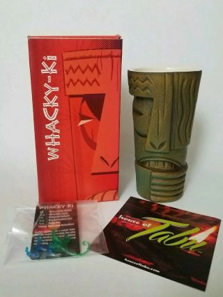 Whacky - Ki Tiki Mug W/ By Tiki Diablo & House Of Tabu Le 150