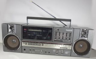 Vintage Panasonic Rx - C45 Boombox Ghettoblaster Am/fm Radio Cassette Tape Player