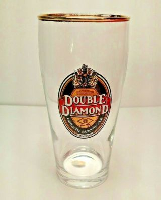 Double Diamond Burton Ale Drinking Glass 12 Oz