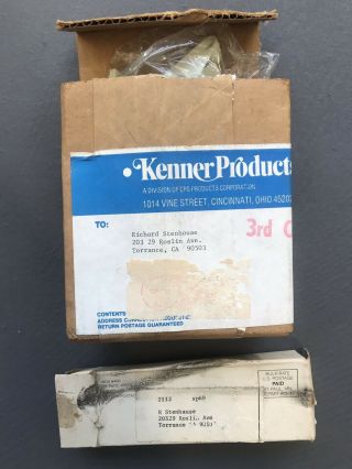 Rare Vintage Star Wars Kenner Products Mail Away Replacement Parts 3rd Class Box