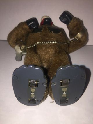 Mighty Kong Made by Marx in the 1960s King Kong wind up Growls bangs chest 3