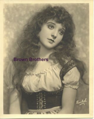 Vintage 1910s Hollywood Actress Madge Bellamy Dbw Photo By Roman Freulich