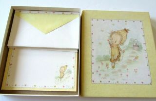 Vintage Betsey Clark Stationery Box W Envelopes Hallmark Betsey With Jump Rope