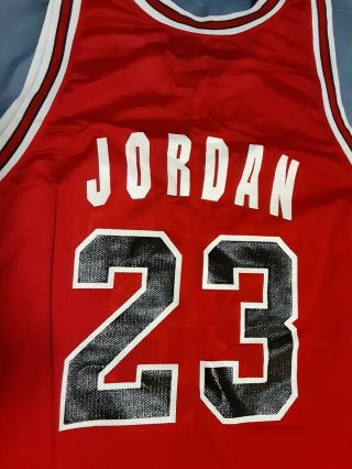 Vintage 90s Michael Jordan 23 Chicago Bulls Nba Champion Jersey Size 48