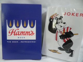 Hamms Beer Bear Vintage Deck Of Playing Cards St.  Paul Minnesota Brewery Usa