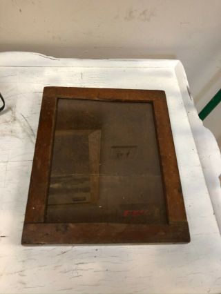 Large E.  & H.  T.  Anthony & Co.  Wood Contact Print Frame 12 X 10