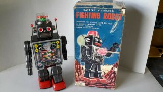 Horikawa Sh Fighting Robot In Great Order Boxed Japan Daiya Yonezawa