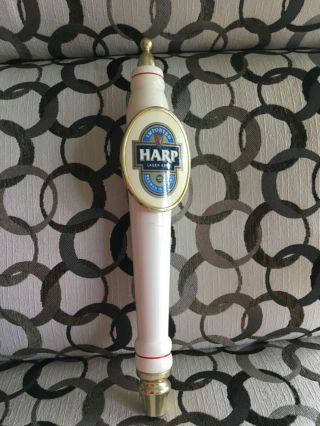 Vintage Harp Lager Beer Tap Handle