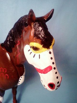 1/6 Custom paint MARX - Johnny West - BOTW HORSE 