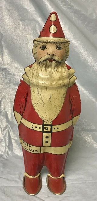 Lindstrom 1920’s Tin Windup Santa Claus