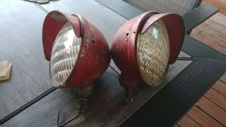 Vintage Ih Farmall Tractor Lights