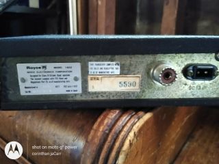 Vintage 1977 Royce Cb Radio,  Microphone - Model 619 - 40 Channel
