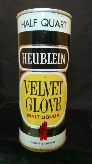 Heublein Velvet Glove Malt Liquor - Late 1960 