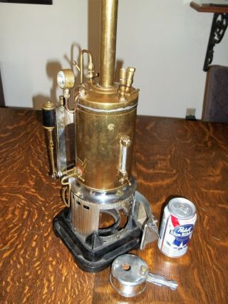 Marklin Large Vintage Vertical Steam Engine Model Nr.  4122 2