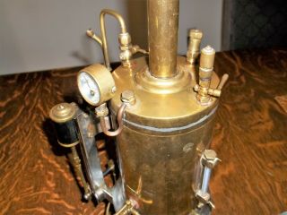Marklin Large Vintage Vertical Steam Engine Model Nr.  4122 3