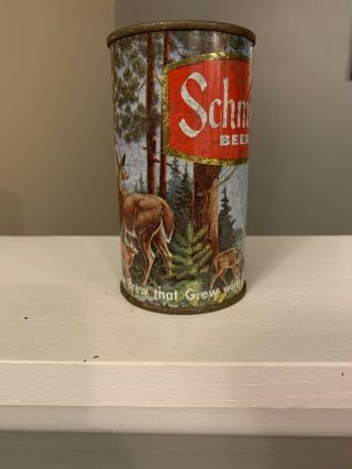 Schmidt Deer Flat Top Beer Can - Associated DBA JS - St.  Paul MN 3