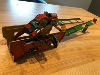 Distler Germany Prewar Tin Wind Up Race Track 1930 Car Goes Up And Down