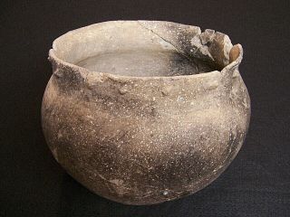 Large Authentic Circa 1300 - 1400 Ad Mississippian Pottery Jar From Ne Arkansas