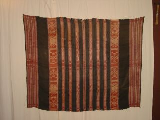 Wonderful Antique Ikat Weaving Sarong Skirt Savu Indonesia Hg