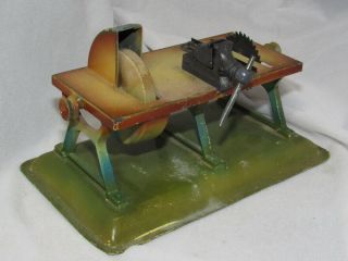 Vintage German Heavy Duty Work Bench Live Steam Engine Tin Toy Bing Dc Ep