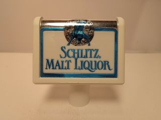 Schlitz Malt Liquor Beer Tap Knob Handle Old Stock L@@k