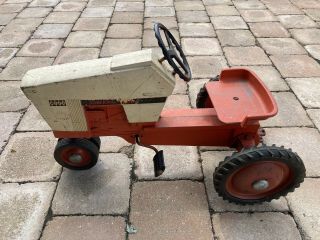 Ertl Case Agri King 1070 Pedal Tractor Toy Vintage Cast Iron