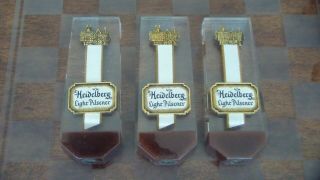 Bar Taps,  Heidelberg Light Pilsner,  Set Of 3