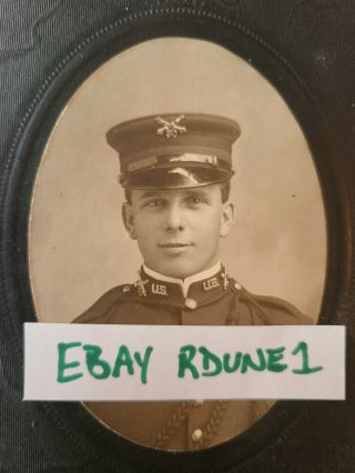 Pre - Wwi,  Post Civil War Soldier Photo,  Cdv,  Cabinet Card,  Indian Wars? Artillery