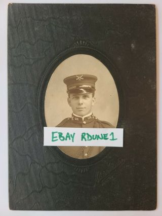 Pre - WWI,  Post Civil War Soldier Photo,  CDV,  Cabinet Card,  Indian Wars? Artillery 2